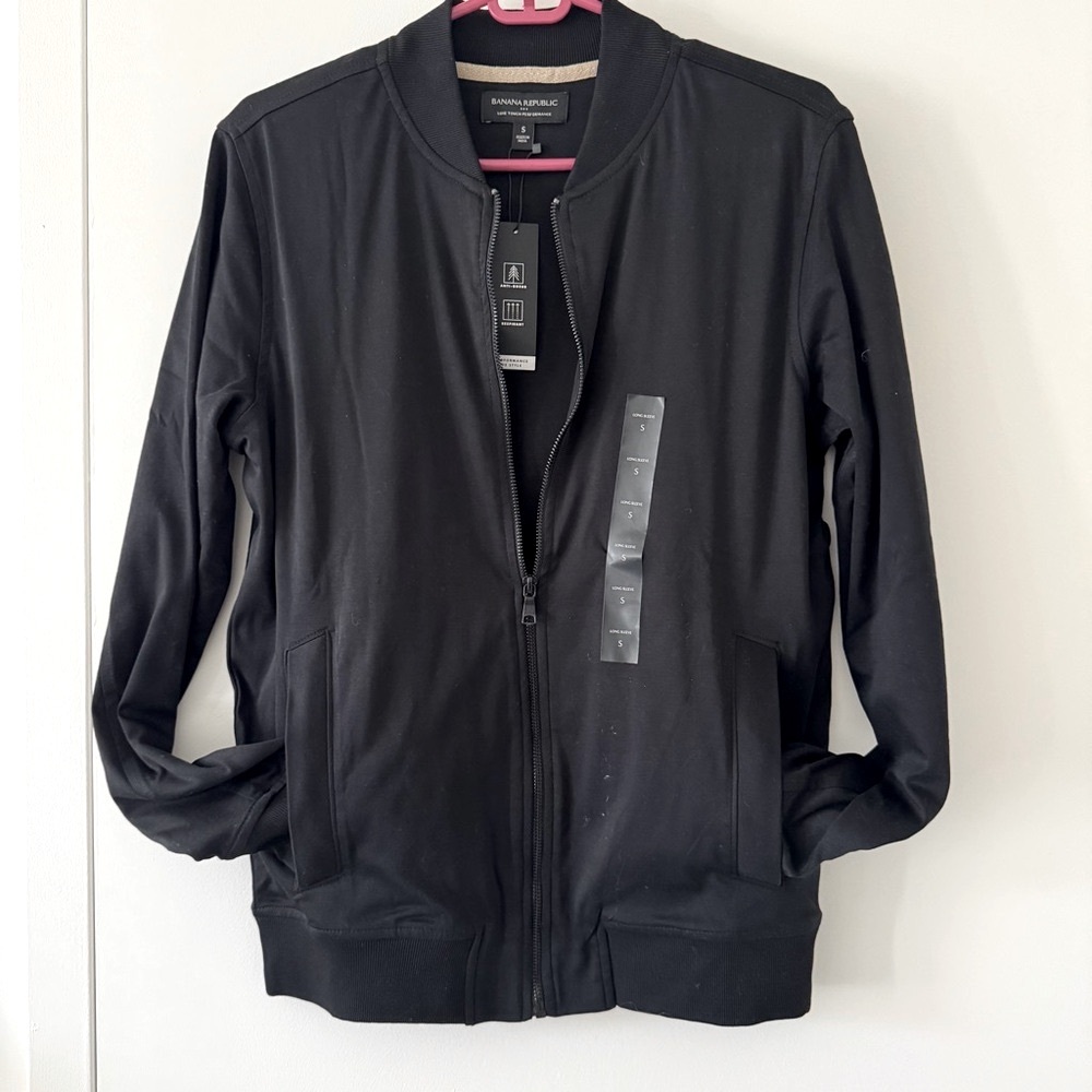 Banana Republic Black Lightweight Jacket